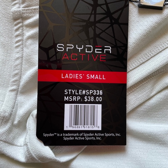 Spyder Active Women's Off-White Tank Top - Picture 6 of 6